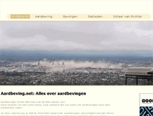 Tablet Screenshot of aardbeving.net